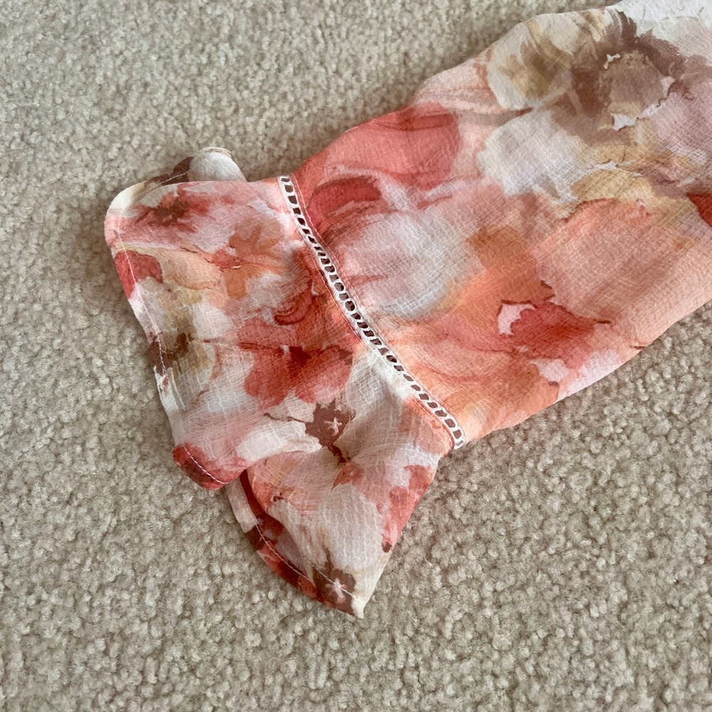 Alfred Dunner Set 10/12 Petite Floral Print Blouse Matching Shorts Bundle - Picture 4 of 11